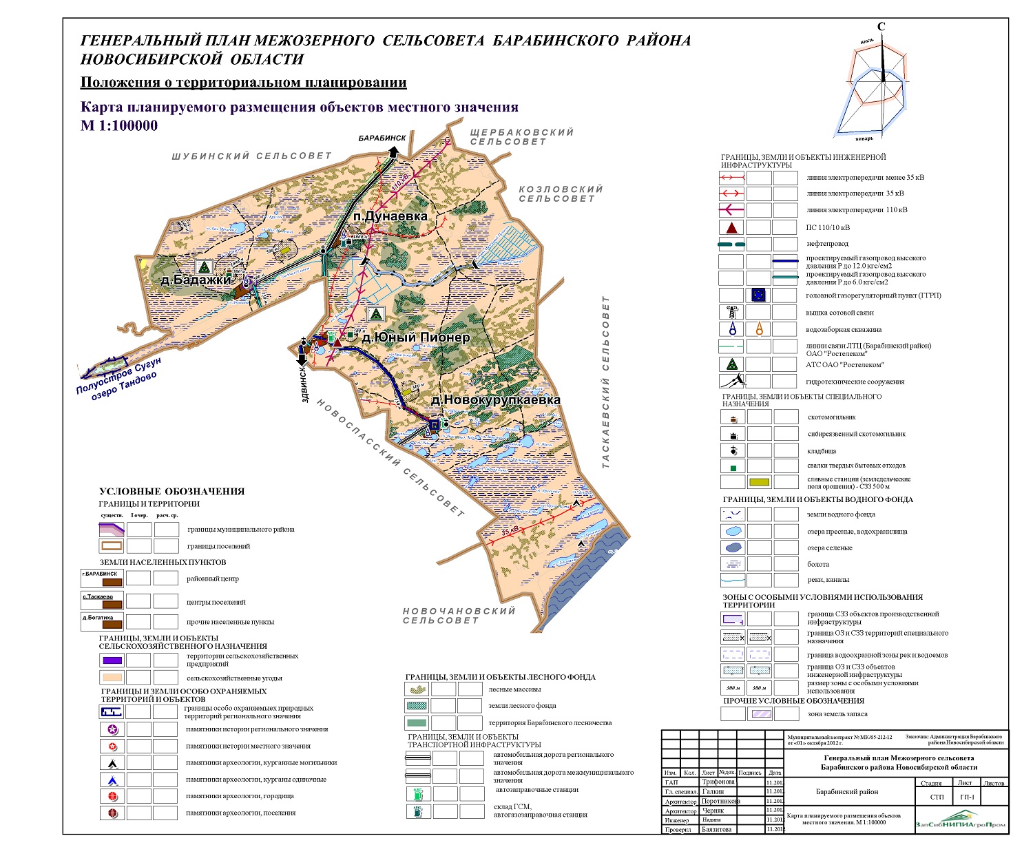 Карта барабинского района новосибирской области